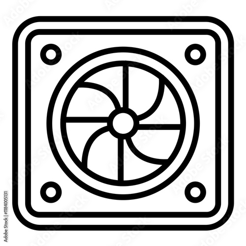 Cooling Fan Icon
