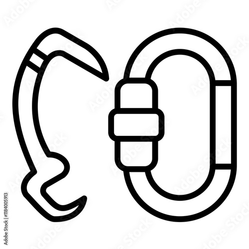 Climbing Protection Icon