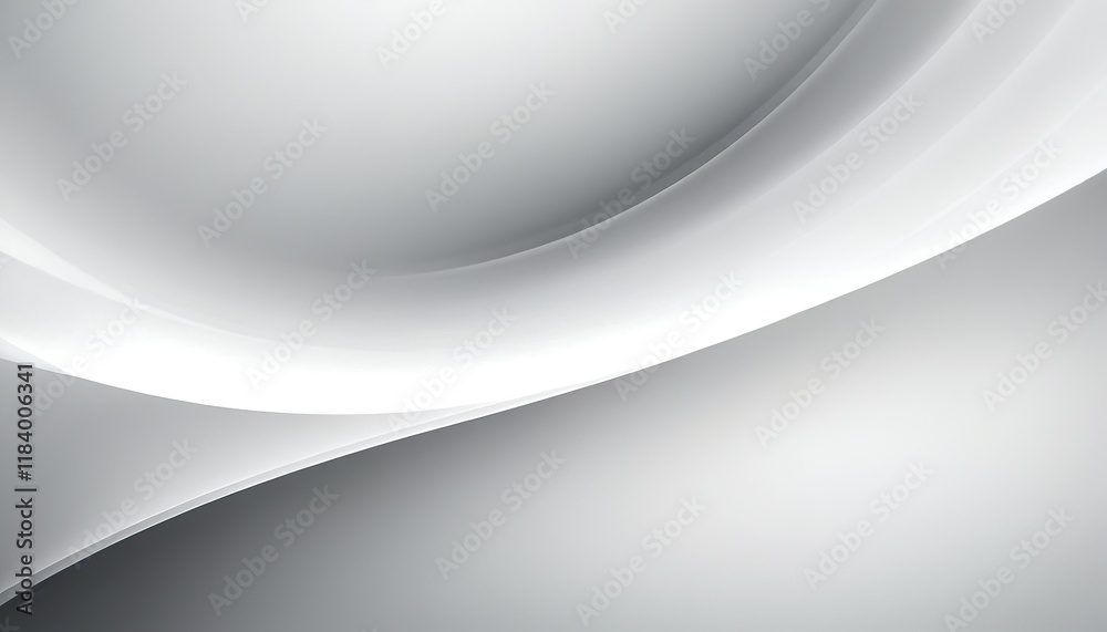 A serene abstract background featuring flowing white and light gray waves with a soft luxurious texture. A serene abstract background featuring flowing white and light gray waves with a soft luxurious texture.