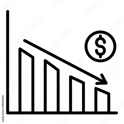 Economic Downturn Icon