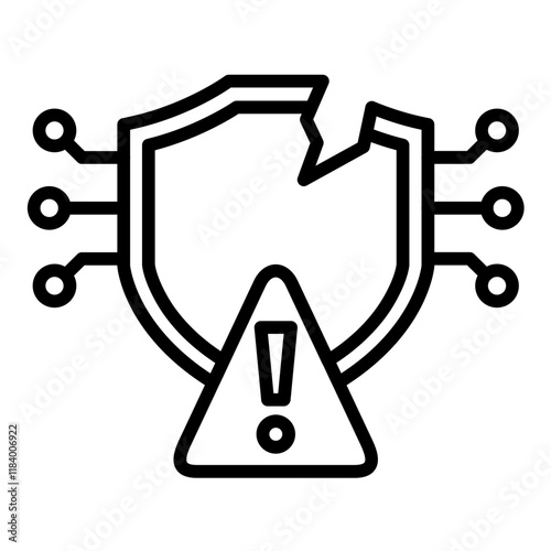 Cybersecurity Threat Icon