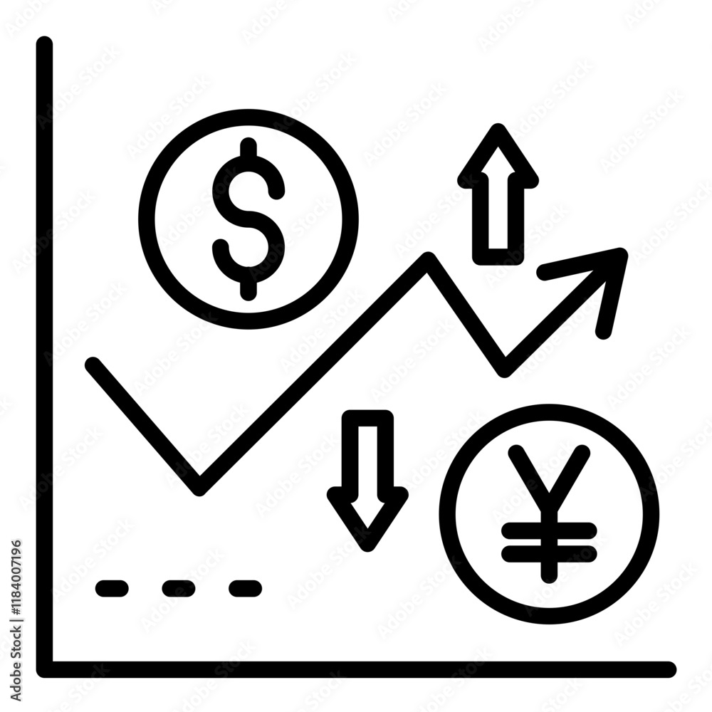 Market Volatility Icon Market Volatility Icon