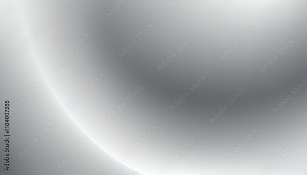 A serene abstract background featuring flowing white and light gray waves with a soft luxurious texture. 1