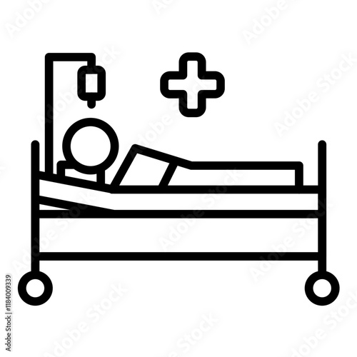 Bedridden Person Icon