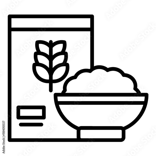 Oatmeal Icon