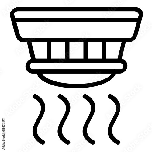 Smoke Detector Icon