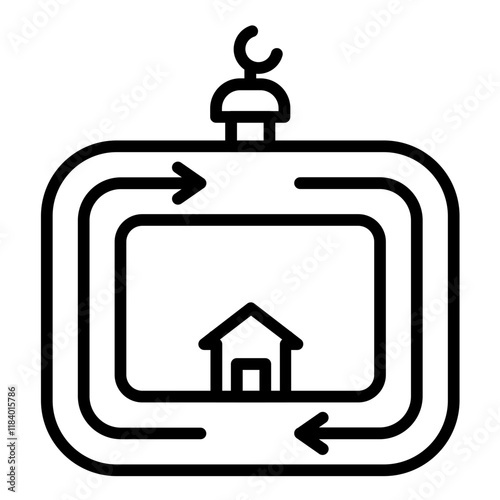 Different Routes Icon