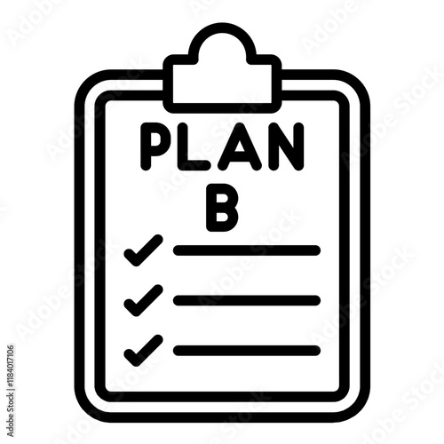 Plan B Icon