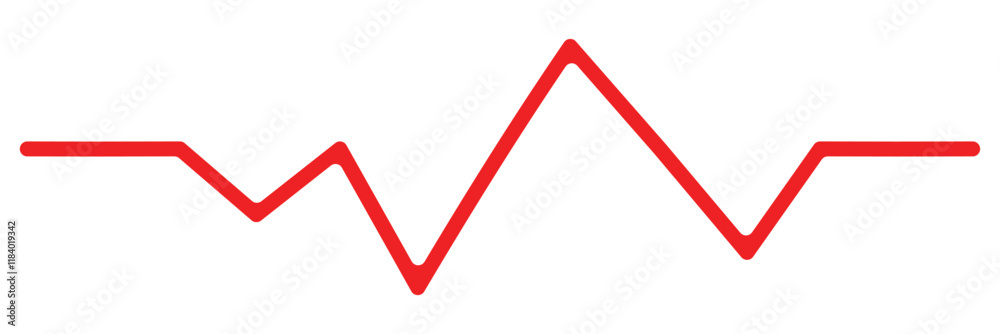 Heart beat icon set. Heart shape with pulse line. Heart beat icon set. Heart shape with pulse line.