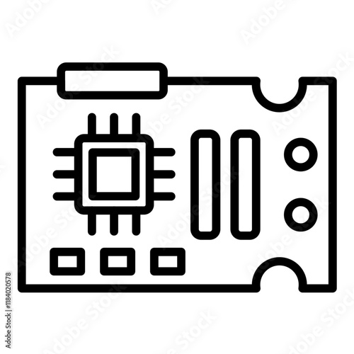 Circuit Board Icon