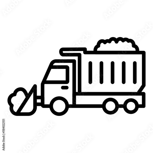 Snow Plow Icon