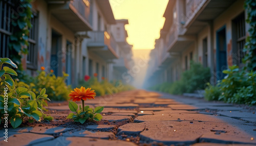 street in the city