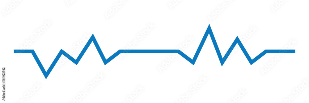 Heart beat icon set. Heart shape with pulse line. Heart beat icon set. Heart shape with pulse line.