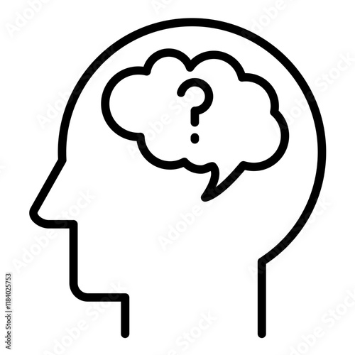 Brain Fog Icon