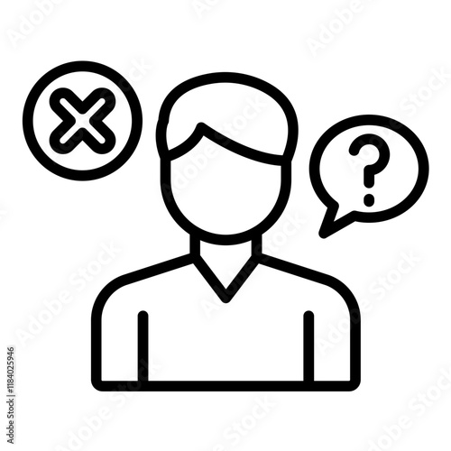 Inattention Icon