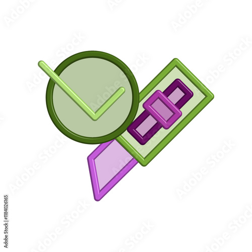 Cutter icon design template