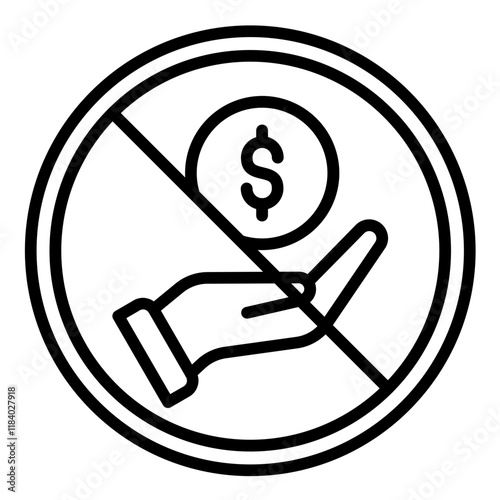 Anti Bribery Icon