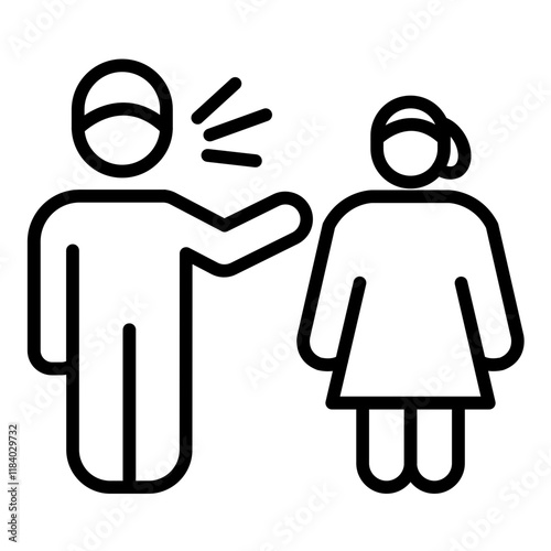 Verbal Abuse Icon