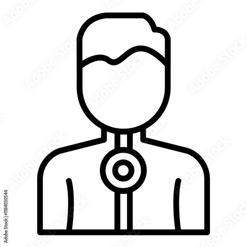 Difficulty Swallowing Icon