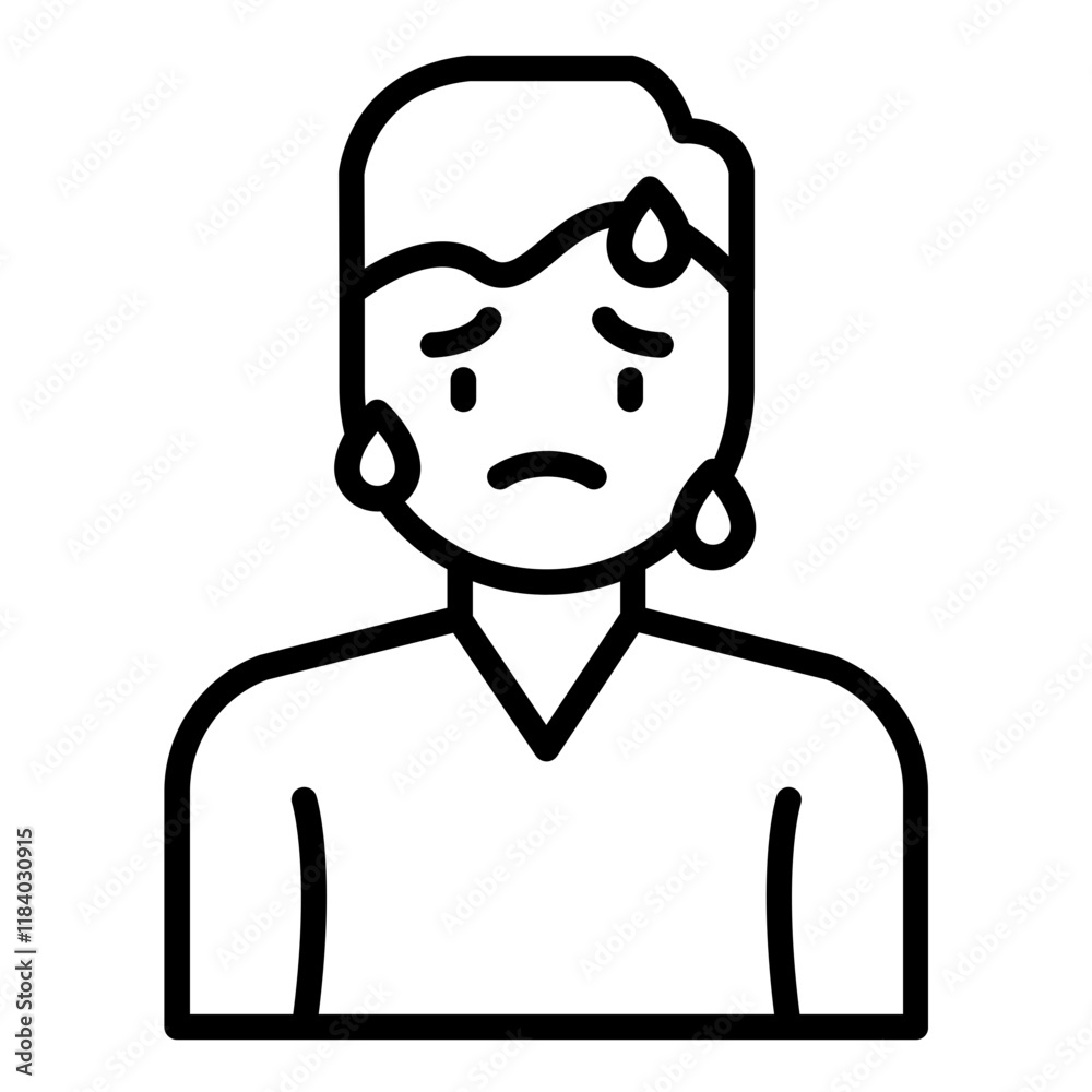 Sweating Icon