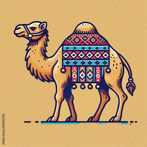 camel in desert