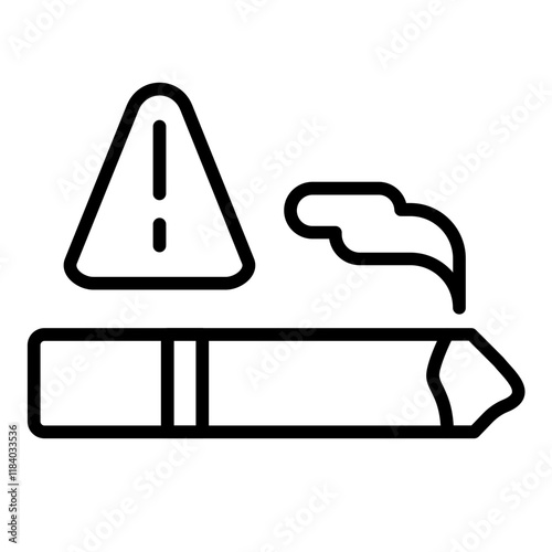 Smoking Warning Icon