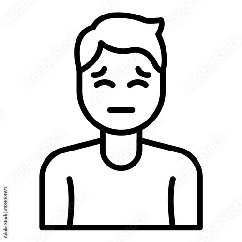 Pensive Icon