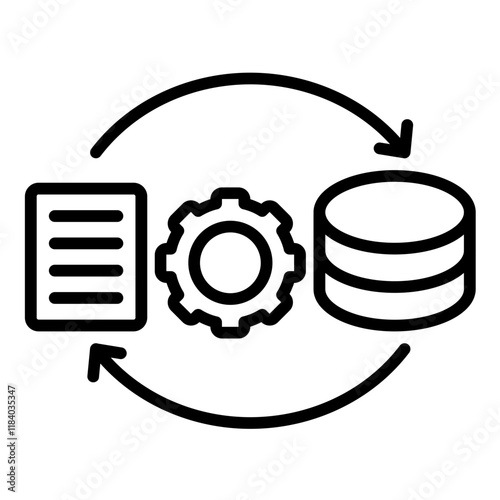 Data Transformation Icon