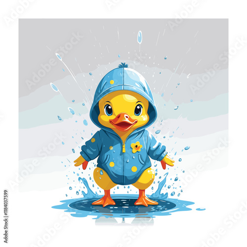 Cute baby vector illustration