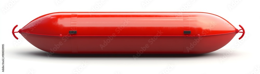 Red lifebuoy, white isolated background. Red lifebuoy, white isolated background.