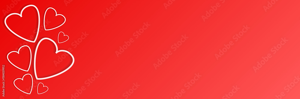 Valentine themed red hearts background with copy space, perfect for love and romantic themed designs Valentine themed red hearts background with copy space, perfect for love and romantic themed designs