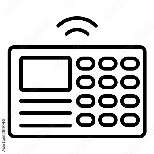 Burglar alarm Icon