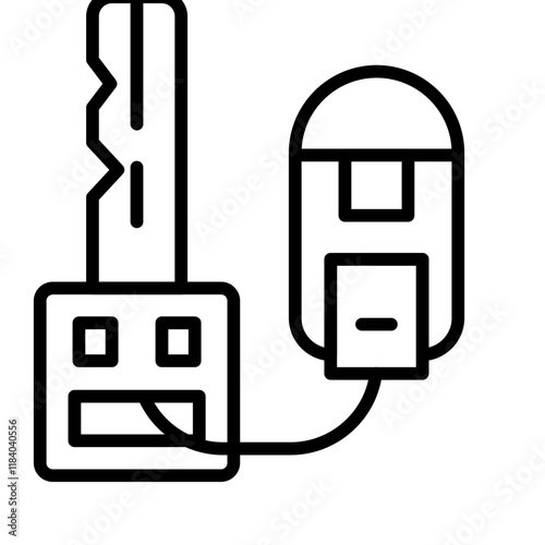 Key fob Icon