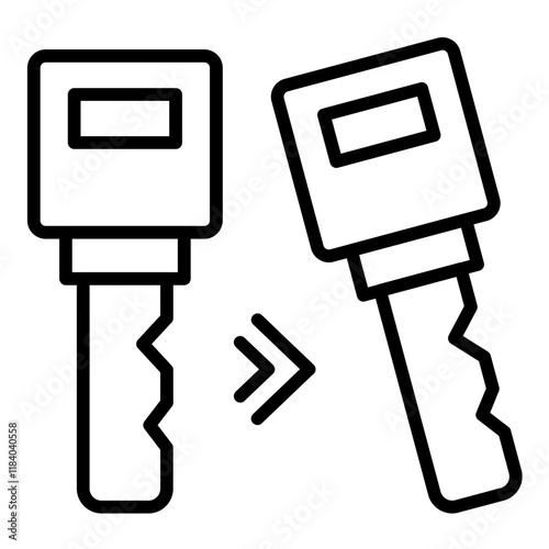 Key duplication Icon