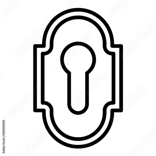 Keyhole Icon