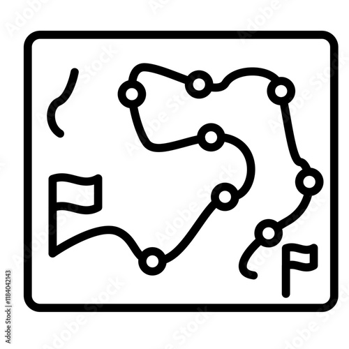 Marathon Map Icon