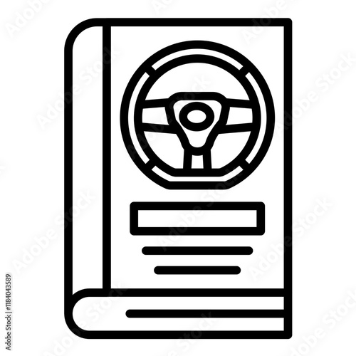 Driver Education Book Icon