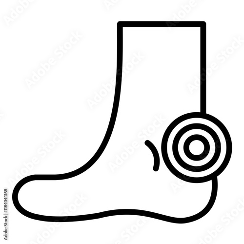 Ankle Pain Icon