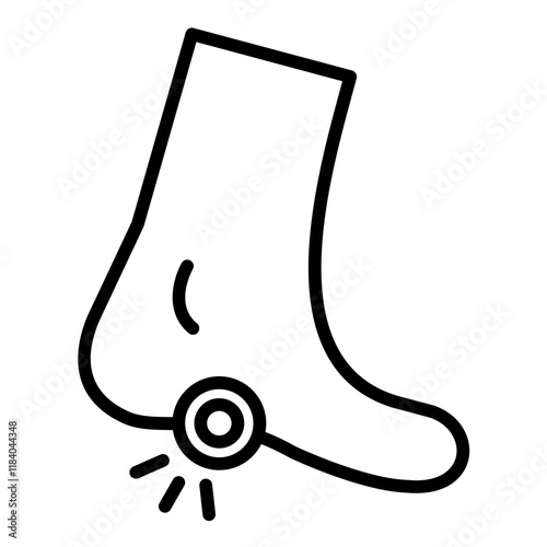 Foot Pain Icon