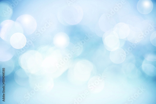 Blue bokeh background blur