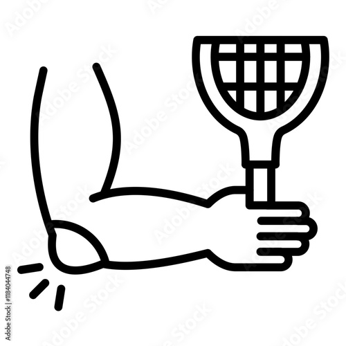 Tennis Elbow Icon