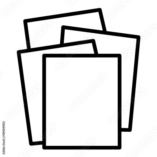 Cardstock Icon