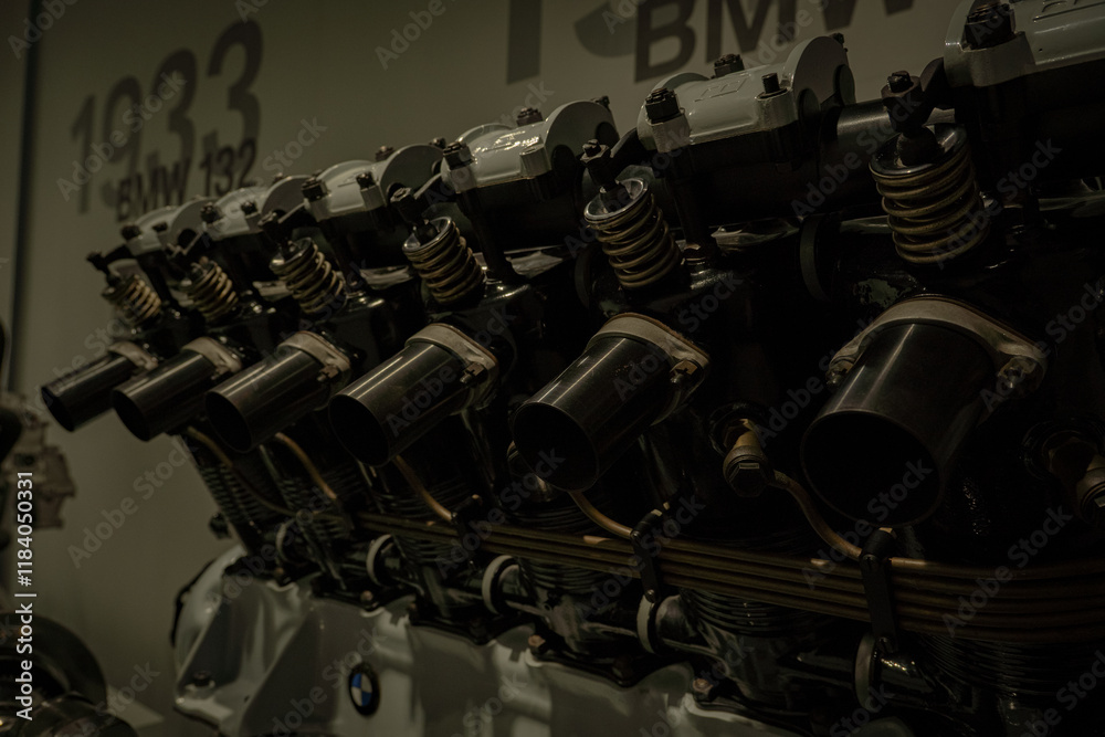 Naklejka premium engine