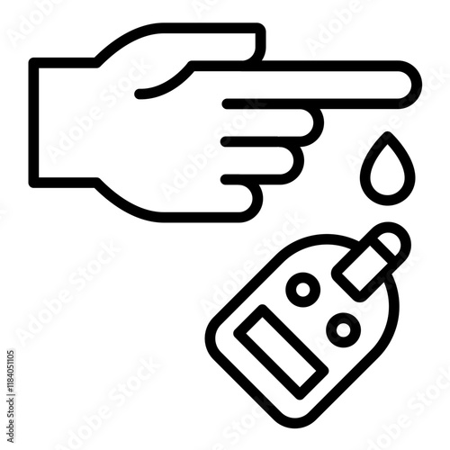 Diabetes Testing Icon