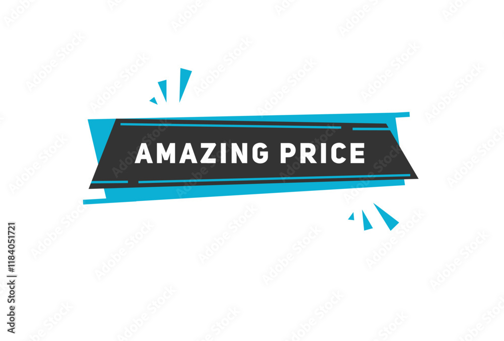 Amazing price label or badge flat design. Design for marketing store vector illustration. Amazing price label or badge flat design. Design for marketing store vector illustration.