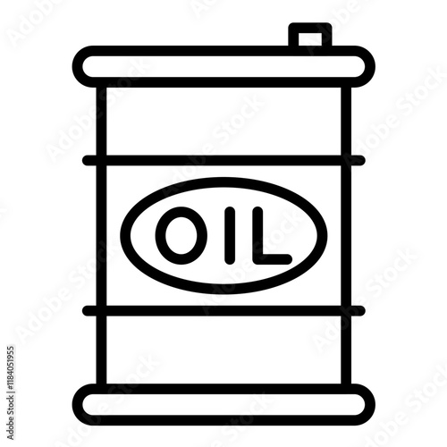 Oil Barrel Icon