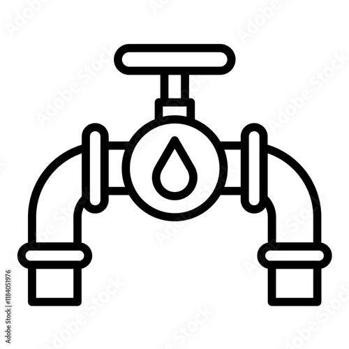 Oil Pipeline Icon