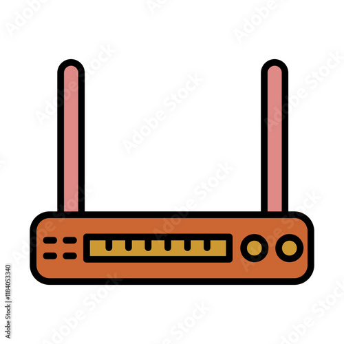 Wi Fi Router Icon Design