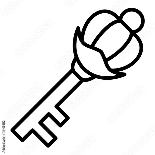 Royal Key Icon