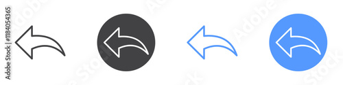 Backward icon vector symbol outline sign Free Download Backward icon vector symbol outline sign - GFXLoad